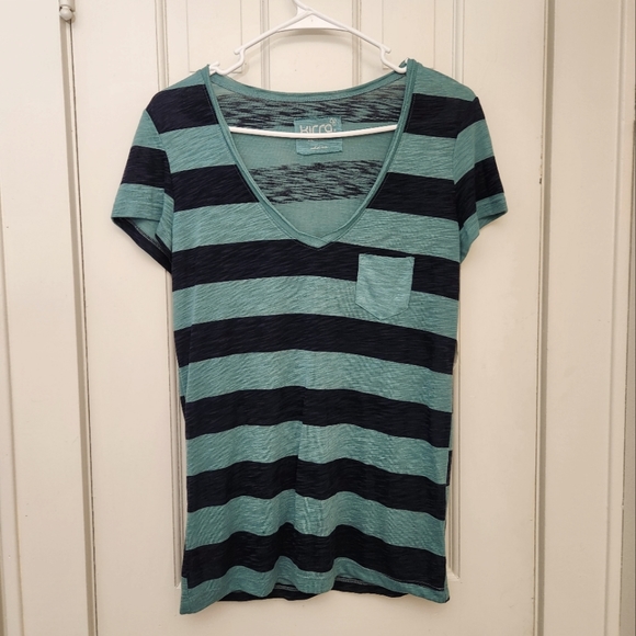 NWT Kirra Striped Shirt - Picture 1 of 4